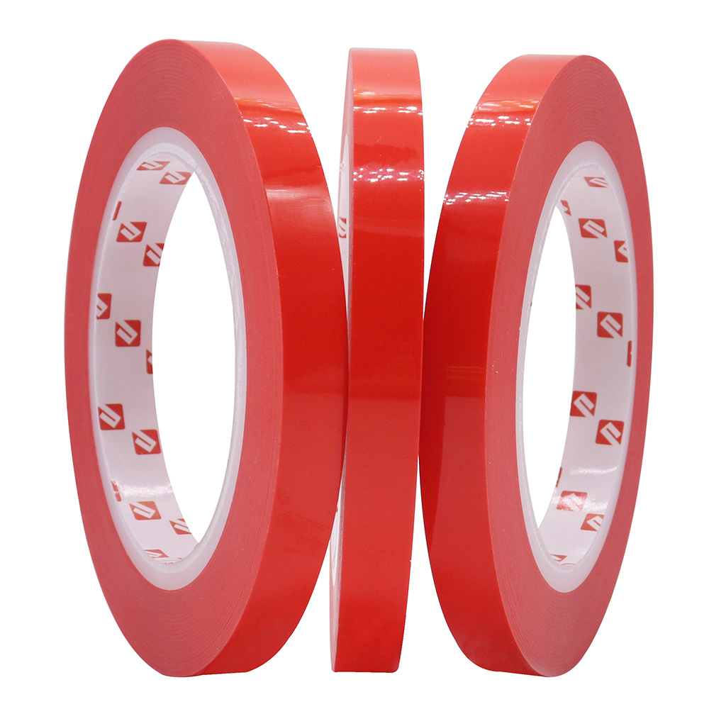 PVC レッド ストラッピングテープ