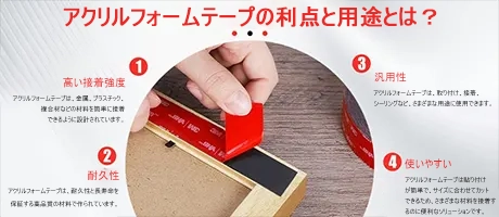 ポリエチレンフォームテープとは？定義、種類、用途?